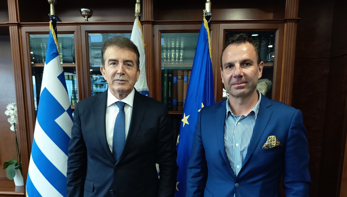 Συναντήσεις του Δημάρχου Καστοριάς στην Αθήνα με τους Υπουργούς Προστασίας του Πολίτη και Παιδείας,  τον Δήμαρχο Πειραιά  και θεσμικούς φορείς